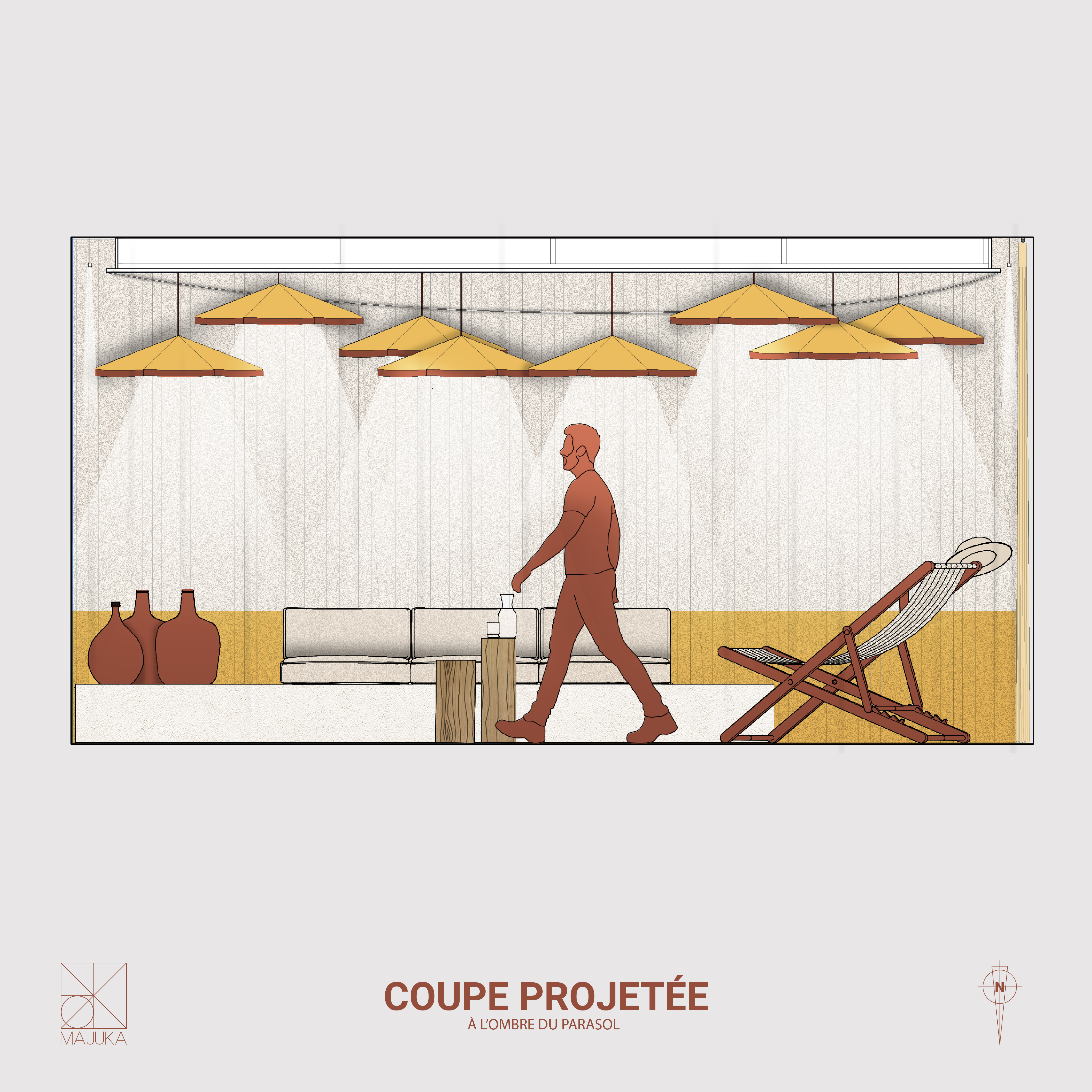 A l'ombre des parasols